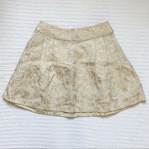 Jennifer Lopez gold brocade skirt size 6